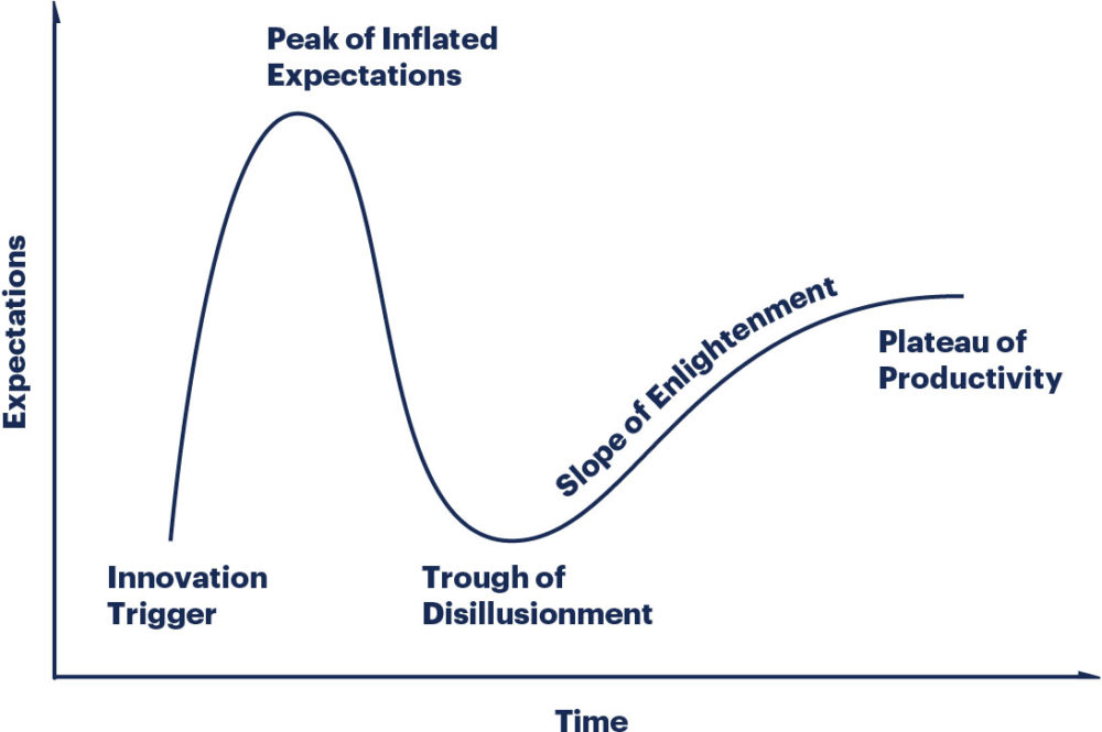 Gartner Hype Cycle Model